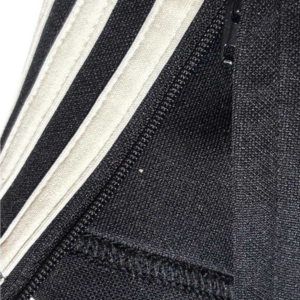 Adidas Unisex Black and White Joggers - Picture 6 of 8